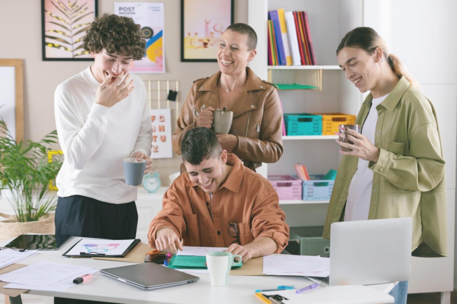 One-on-one mentorship session reviewing business documents